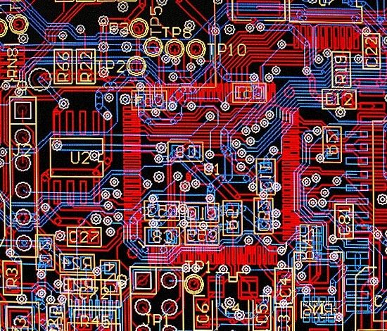 ... načrtovanje plošče tiskanega vezja ...